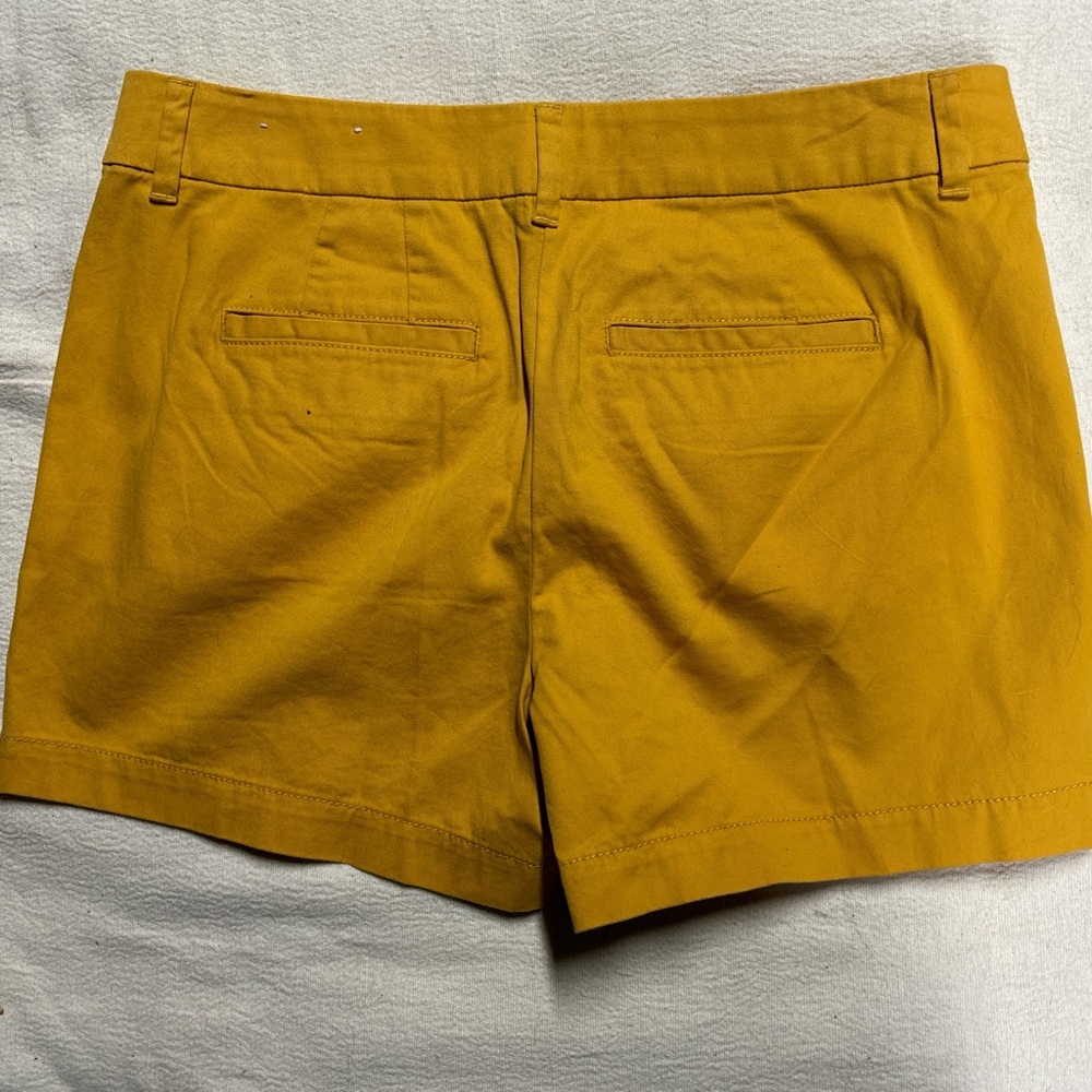 Loft yellow marigold shorts